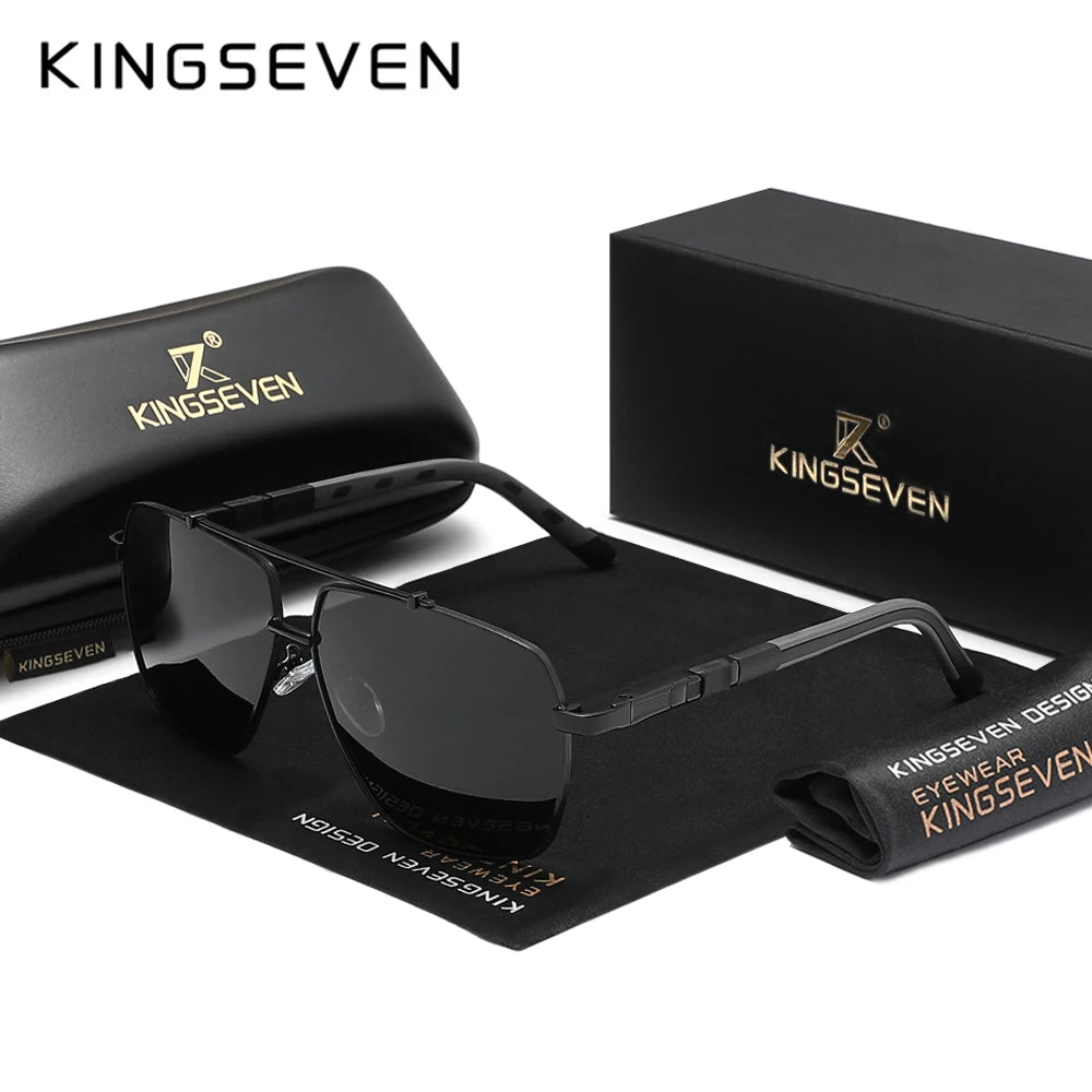 KINGSEVEN Luxury Polarized Sunglasses Men UV400