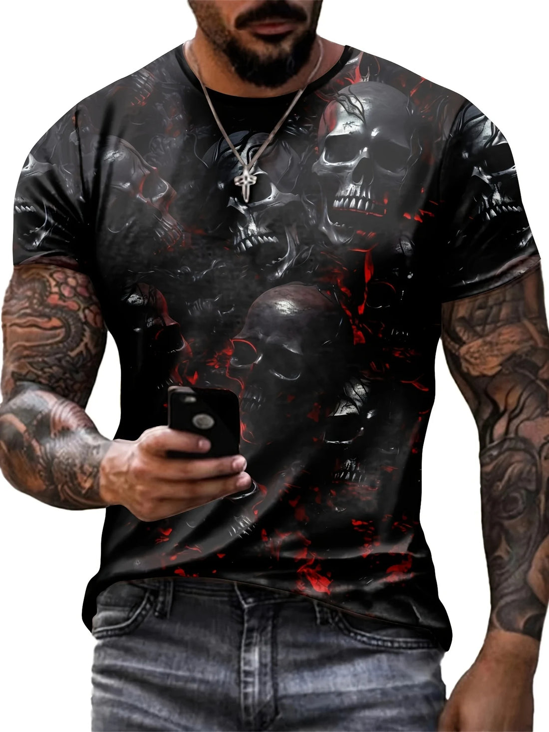 Fashion New Style Men's Camouflage 3D Print Trendy Short