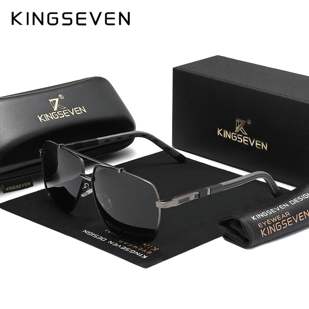 KINGSEVEN Luxury Polarized Sunglasses Men UV400