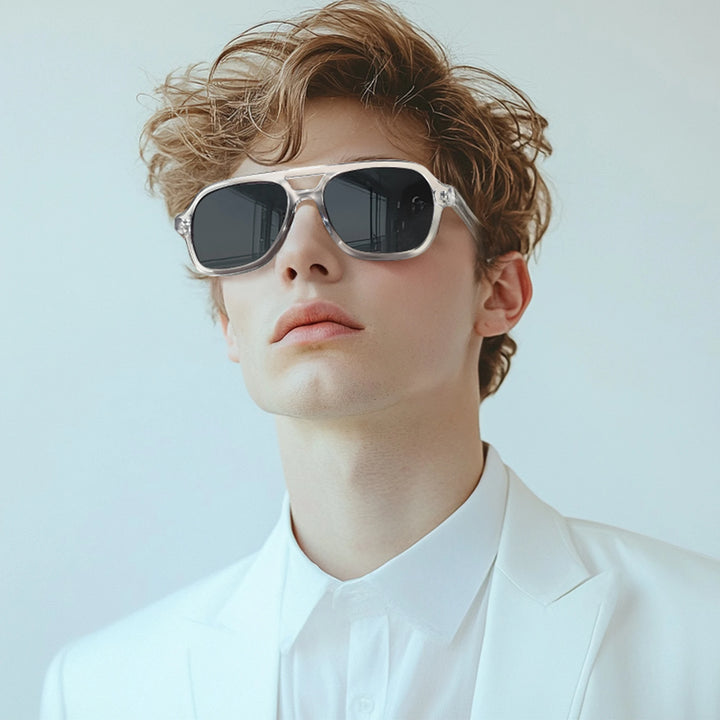 ZENOTTIC New Arrivals Aviator Polarized Sunglasses Handmade