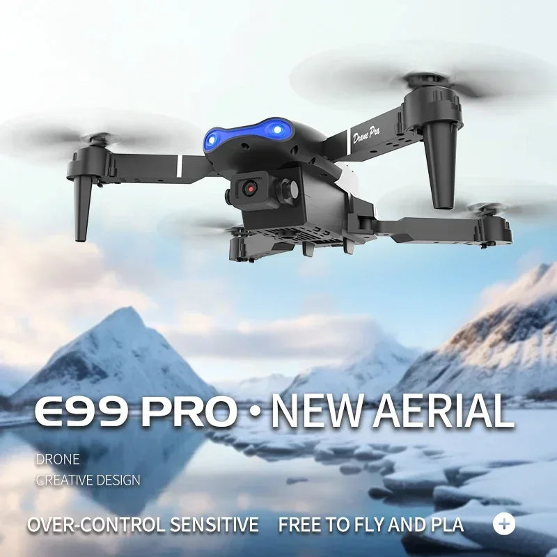 New E99Pro RC Drone 4K Professinal With 1080P Wide Angle HD