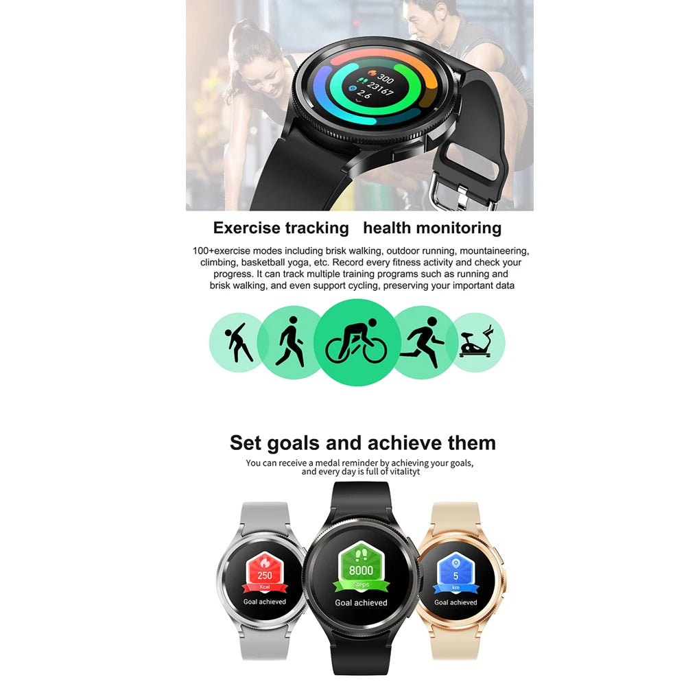 Watch 6 Classic Bluetooth Call Smart Watch Men GPS Outdoor