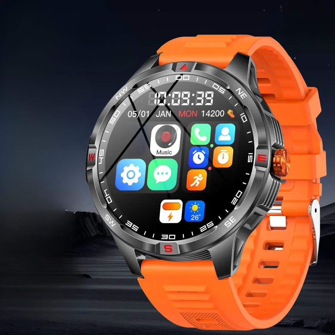 NEW 1000mAh Battery Smart Watch Wireless Call Answer