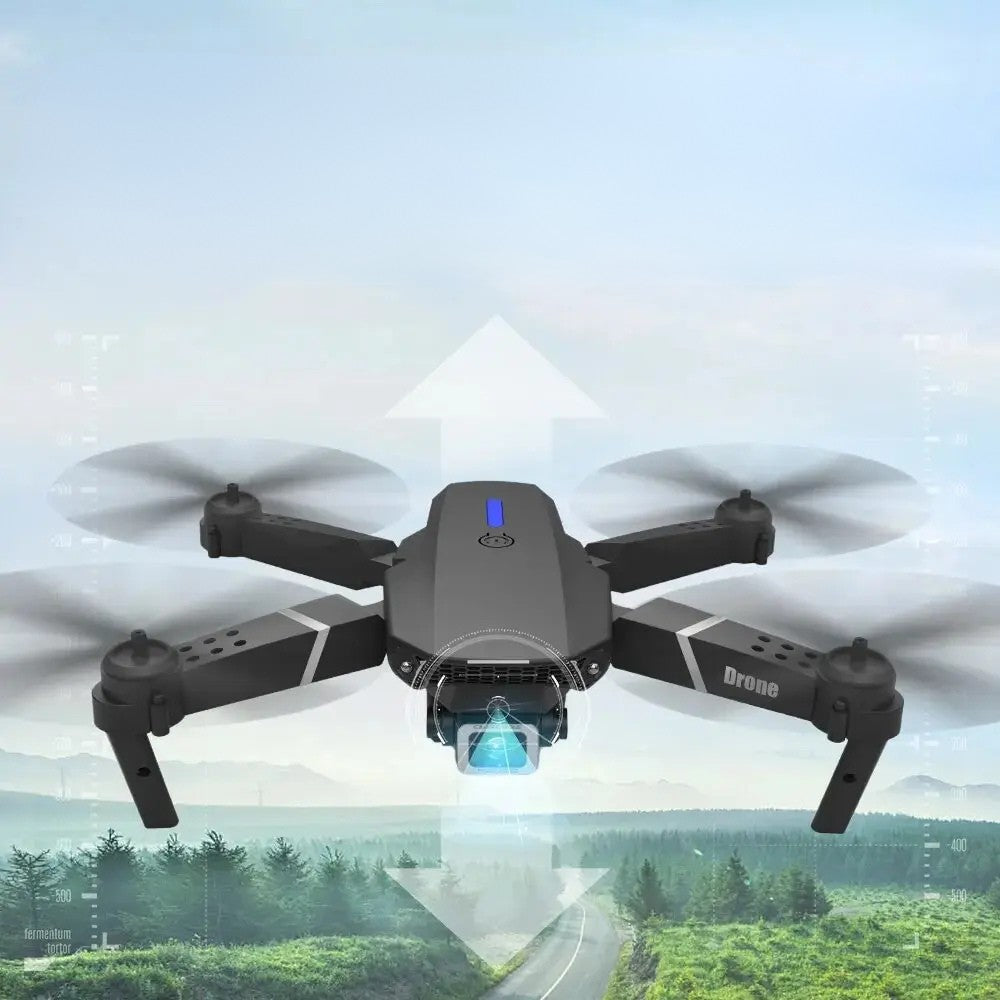 Height Hold Gift Toy E88Pro RC Drone 4K 1080P Wide Angle HD