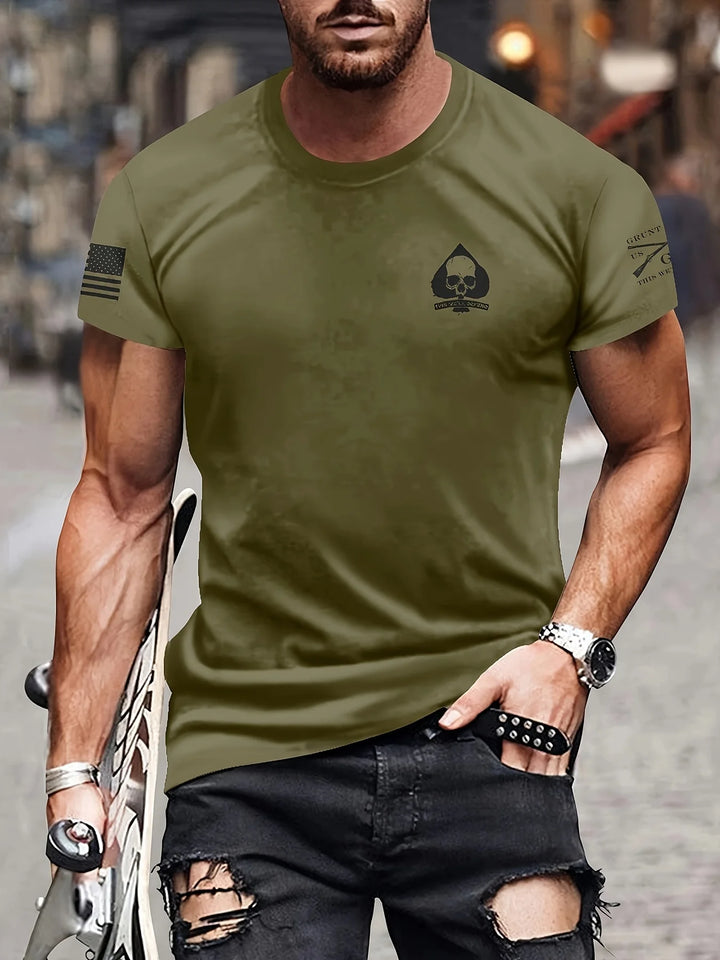 Fashion New Style Men's Camouflage 3D Print Trendy Short