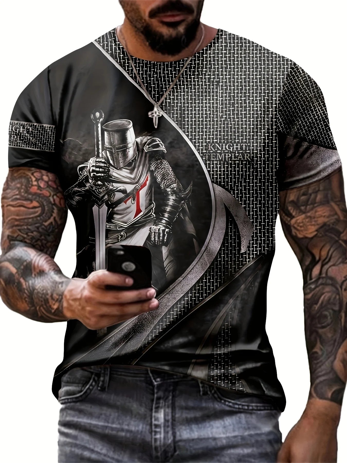 Fashion New Style Men's Camouflage 3D Print Trendy Short