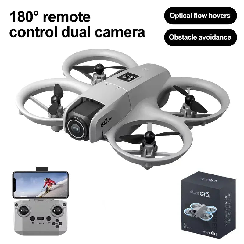 DWI New GT3 Mini RC Drone 8K HD Camera 5G GPS