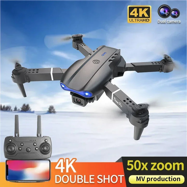 New E99Pro RC Drone 4K Professinal With 1080P Wide Angle HD