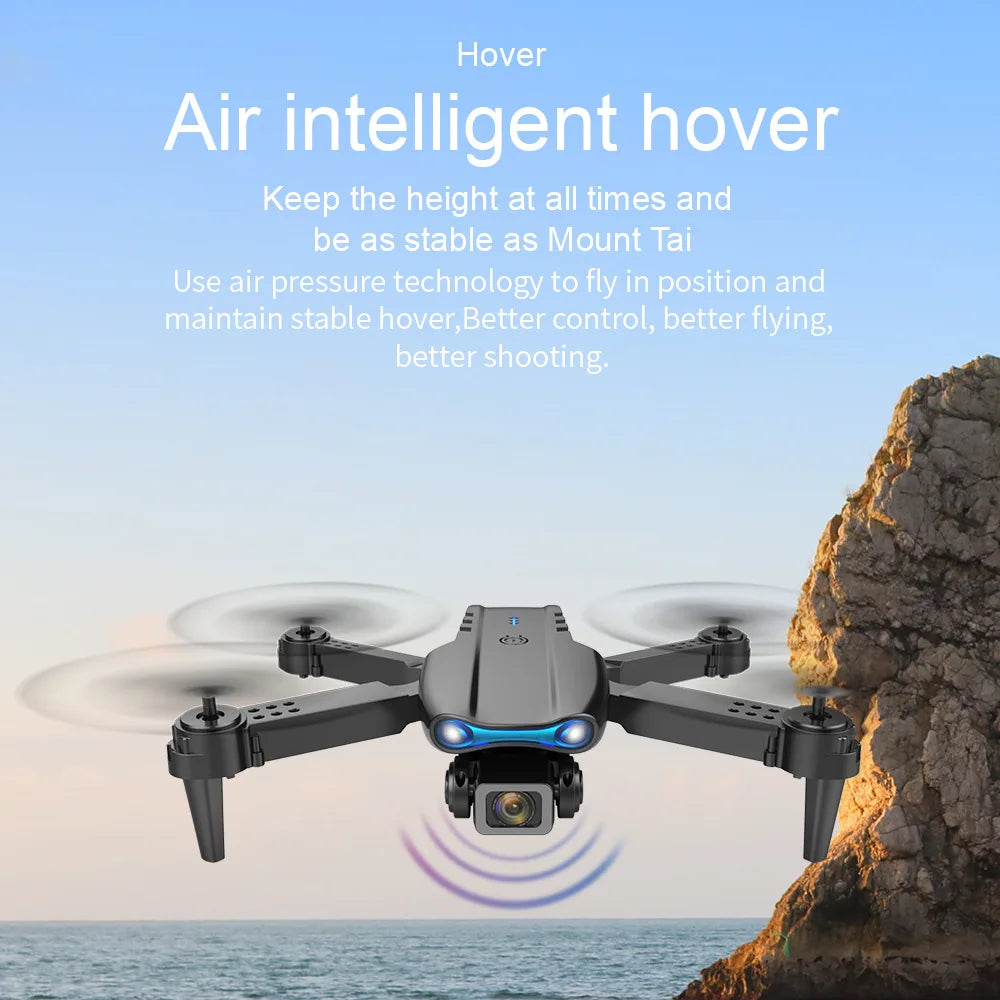 E99 PRO Drone with Flash Professional 4K Dual Camera WIFI