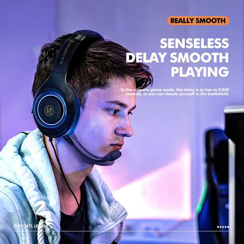 A8 Gaming Headset Studio V5.1 Wireless Earphone Stereo Over Ear