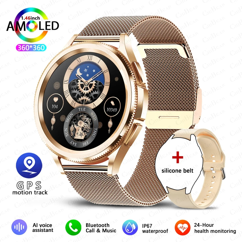 Watch 6 Classic Bluetooth Call Smart Watch Men GPS Outdoor