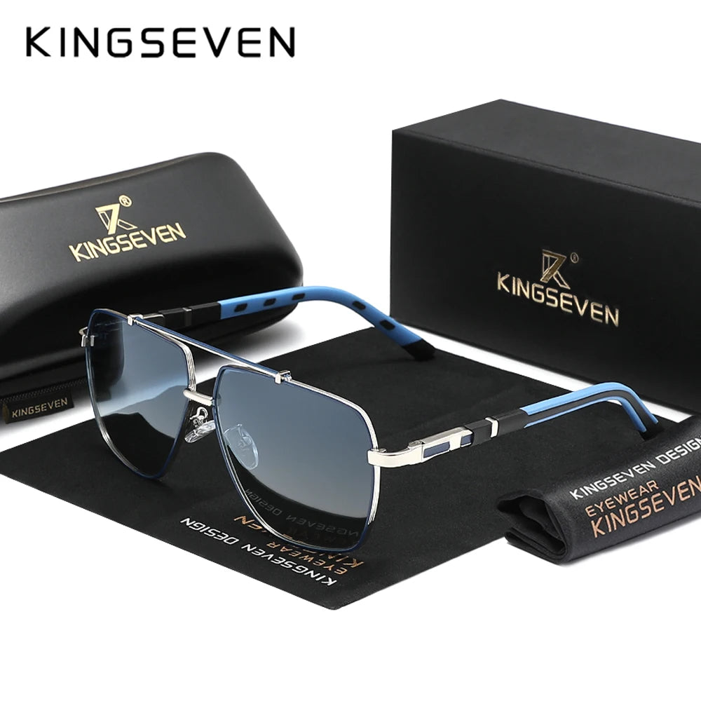 KINGSEVEN Luxury Polarized Sunglasses Men UV400