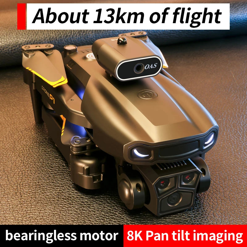 P1 Mini Drone 8K Profesional 4K HD Camera Obstacle