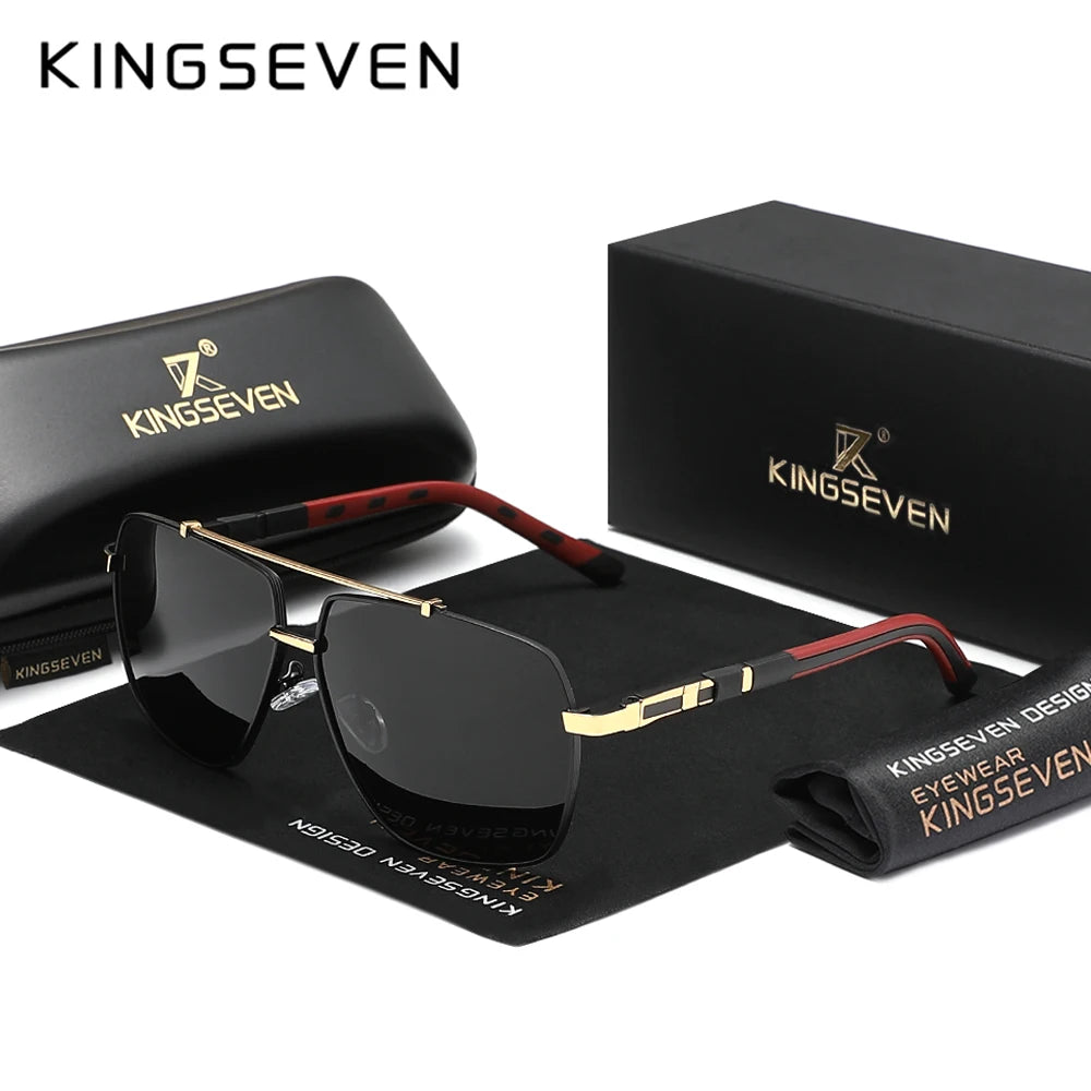 KINGSEVEN Luxury Polarized Sunglasses Men UV400
