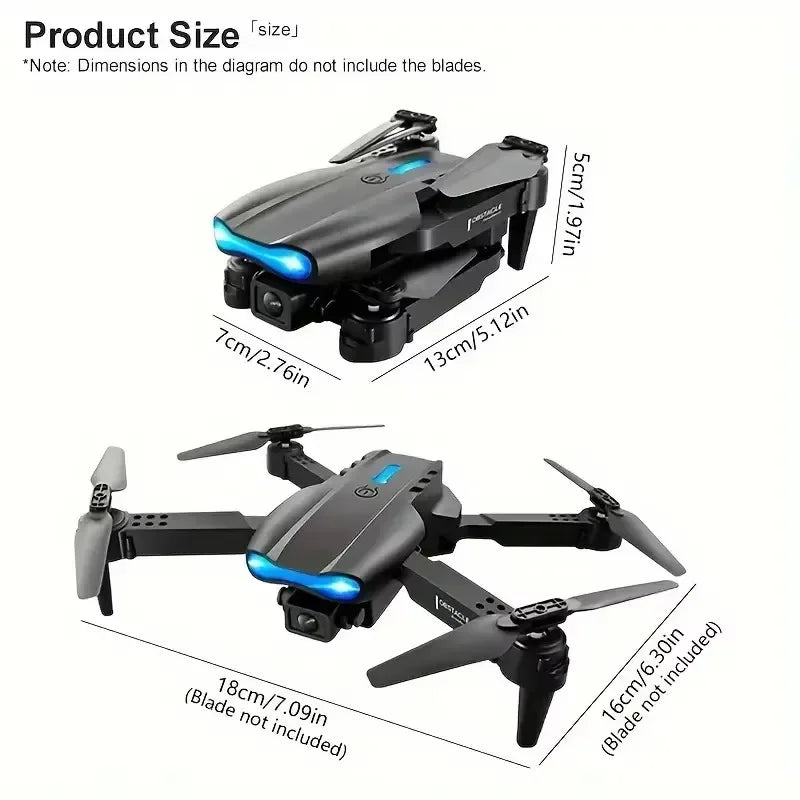 New E99Pro RC Drone 4K Professinal With 1080P Wide Angle HD