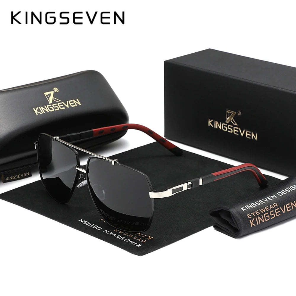 KINGSEVEN Luxury Polarized Sunglasses Men UV400