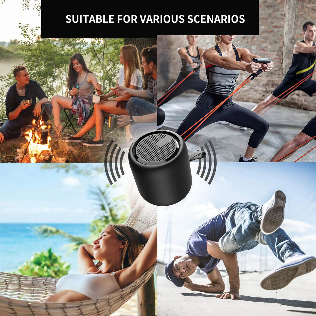 XTUGA E-11 Wireless Bluetooth Speaker Outdoor Music Player