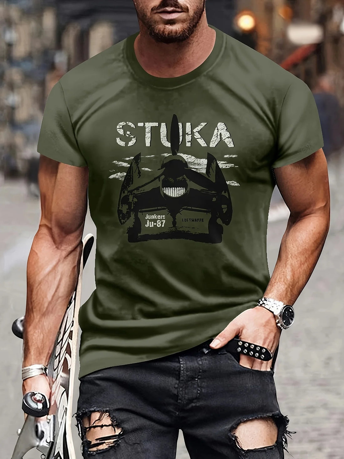 Fashion New Style Men's Camouflage 3D Print Trendy Short