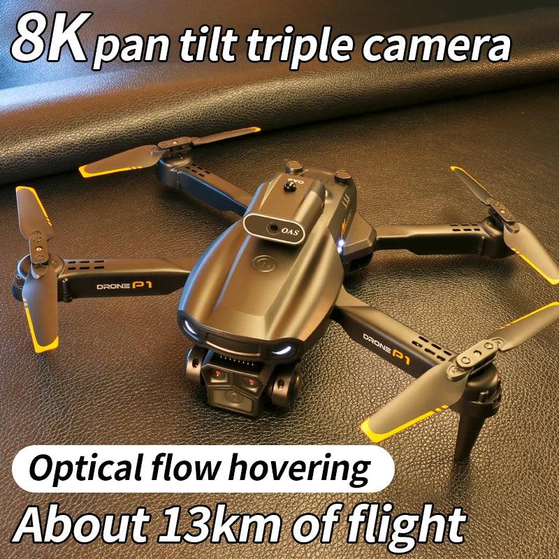 P1 Mini Drone 8K Profesional 4K HD Camera Obstacle