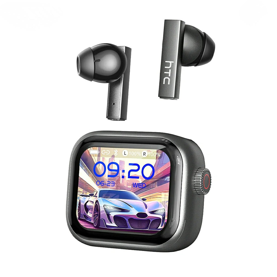 [Ultra HD Screen] HTC NE40 Earphones Bluetooth V6 TWS Sports